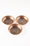 Gaziantep Copper Snack Bowl Set Nuts Set of 3 (10CM X 2.5CM) - 2