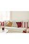 Riviere Cushion Cover 43x43 cm Burgundy-grey - 4