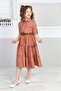 Girl's Pocket Belted Dress - 6