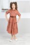 Girl's Pocket Belted Dress - 7