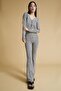 Slim Fit Patterned Wide Leg Trousers - 2