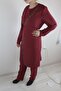 Women's Red Bottom Top Set - 2