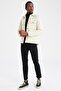 Slim Fit Polo Neck Water Repellent Snap Fastener Quilted Coat - 2