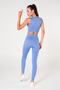 Recovery Double Layer Seamless High Waist Ribbed Sports Leggings 1550 - 6
