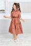 Girl's Pocket Belted Dress - 4