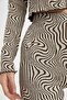 Slim Fit Patterned Wide Leg Trousers - 7