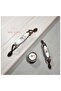 Emerald 128 mm Antique Yellow Antique Porcelain Handle Models Cabinet Drawer Furniture Kitchen Handle 137