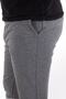 Kinetıx Harry Slogan Jogger Gray Melange Cotton Men's Bottom Tracksuit - 3