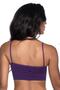Women's Purple Seamless Rope Strap Bustier Bra MI16SAT00001 - 2