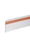 Pvc Adhesive V Type Shelf Price Label 4 cm X 7 cm - Pack of 50 - Pr-4070