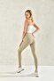 Extra Flexible High Waist Ribbed Tights - 4