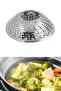 Foldable Steam Stainless Steel Vegetable Cooking Boiling Apparatus - 2
