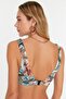 Ethnic Patterned Halter Neck Covered Bikini Top Tbess22Bu0354 - 4