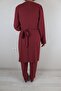 Women's Red Bottom Top Set - 3