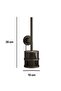 Teknotel Vacuumed, Adhesive Stainless Toilet Brush Matte Black Dm096 - 3