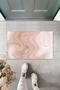 Multi-Purpose Digital Modern Wavy Powder Door Mat Outdoor Doormat