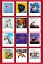 Set of 12 Animal Themed Decorative Pola Cards