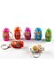 Wooden Matryoshka Doll Keychain Fuchsia - 2