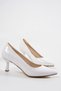 Stiletto White Patent Leather Wedding Dress New Season Daily Stylish Handmade Domestic Production - 4