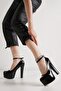 Platform Black Patent Leather New Season Stylish Handmade Domestic Production - 2