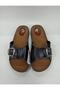 Women's Black Gel Sole Orthopedic House Slippers - 2