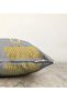 Double Sided Gray Yellow Teddy Bear on Pink Floor Baby Room Raschel Knitted Pillow Throw Pillow Cover - 3