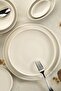 Chef Taste Of 19 cm Flat Plate Cream