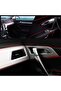 Red 5 Meter Car Strip Chest Wick Torpedo Wick Trim Strip - 5