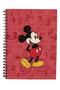 Gift - N0115 A5 Design Spiral Notebook - Mickey Red