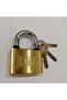 Kale Brass Yellow Padlock 60 Mm - 4