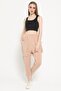 Women's Beige Cargo Pocket Detailed Trousers 25585