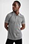 Regular Fit Polo Neck Short Sleeve T-Shirt - 3