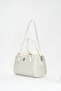 White Monogram Women's Shoulder Bag 05PO22Y1532 - 3