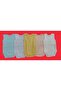 Strappy Basic Crew Neck Undershirt with Snap Fastener Badi 5 Pack 0-48 Months - 3
