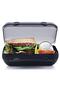 Compartmented Lunch Box Black