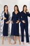 Navy Blue Maternity Set of 4 Effortt 8096