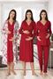 Navy Blue Maternity Set of 4 Effortt 8096 - 5