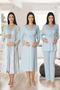 Navy Blue Maternity Set of 4 Effortt 8096 - 6