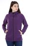 Boydan Zippered Hooded Women's Fleece Purple - 2