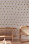 Gold Heart Sticker Set Kids Room Wall Sticker 100 Pieces - 5