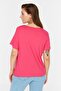Fuchsia Cut-Out Detailed Knitted Blouse TBBSS22AF0012 - 5