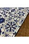 Blue Hexagonal Ceramic Runner - 4