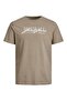 Jorjungle Script Tee Ss طاقم الرقبة Blk - 2