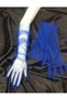 Bella Evening Dress Gloves Long Cobalt Blue – Gloves - 4