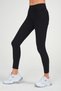 Women's Black High Waist Lycra Skinny Leg Jeans Trousers - 3