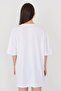 تي شيرت مطبوع La Oversize للجنسين - 4
