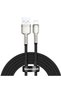 Cafule Metal 2.4a Cablu Lightning de 2 Metri
