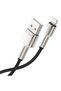 Cafule Metal 2.4a Cablu Lightning de 2 Metri - 2
