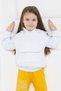 Children's Hoodie Unisex White Dakota Sweatshirt Kidsabu - 2