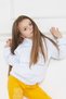 Children's Hoodie Unisex White Dakota Sweatshirt Kidsabu - 6
